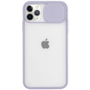 Чохол Camshield mate TPU зі шторкою для камери для Apple iPhone 12 Pro / 12 (6.1") (Бузковий)