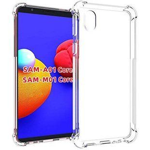 TPU чехол Epic Ease с усиленными углами для Samsung Galaxy A01 Core / M01 Core, Прозрачный