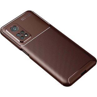 TPU чехол iPaky Kaisy Series для Xiaomi Mi 10T / Mi 10T Pro (Коричневый)