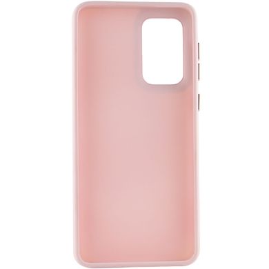 TPU чехол Bonbon Metal Style для Samsung Galaxy A05s (Розовый / Light pink)