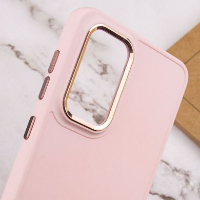 TPU чехол Bonbon Metal Style для Samsung Galaxy A05s (Розовый / Light pink)