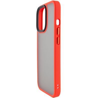 TPU+PC чохол Metal Buttons для Apple iPhone 13 Pro Max (6.7"") Червоний