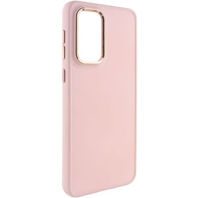 TPU чехол Bonbon Metal Style для Samsung Galaxy A05s (Розовый / Light pink)