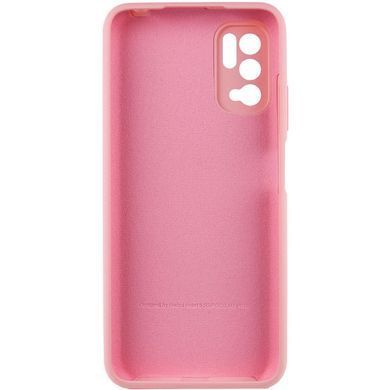 Чохол Silicone Cover Full Camera (AA) для Xiaomi Redmi Note 10 5G / Poco M3 Pro Рожевий / Pudra