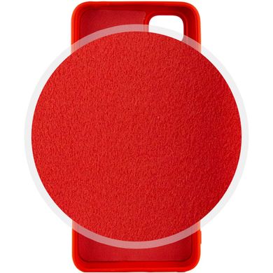 Чехол для Xiaomi Redmi 10 Silicone Full camera закрытый низ + защита камеры Красный / Red