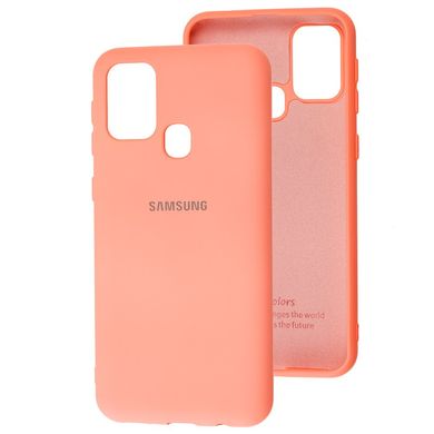 Чохол для Samsung Galaxy M31 (M315) My Colors Full персиковий з закритим низом і мікрофіброю