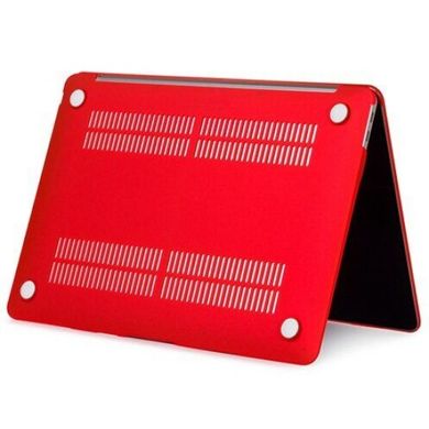 Чехол накладка Matte HardShell Case для Macbook Pro 16" Red