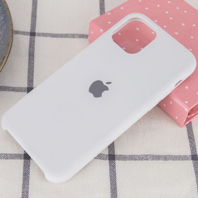 Чехол silicone case for iPhone 11 Pro Max (6.5") (Белый / White)