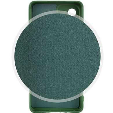 Чохол Silicone Cover Lakshmi Full Camera (A) для Xiaomi Redmi 12C Зелений / Dark green