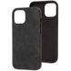 Кожаный чехол Croco Leather для Apple iPhone 13 Pro (6.1"") Black