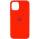Чохол для iPhone 12 Pro Max Silicone Full / закритий низ / Червоний / Red
