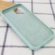 Чехол для Apple iPhone 14 Pro Max Silicone Case Full / закрытый низ Бирюзовый / Beryl