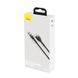 Кабель BASEUS Type-C Zinc Magnetic Safe Fast Charging Data Cable |1m, 5A| (CATXC-NG1) Black, Black