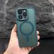 Противоударный чехол для iPhone 11 Nofelet MATT Case with MagSafe Green / Зеленый