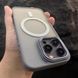 Противоударный чехол для iPhone 11 Nofelet MATT Case with MagSafe Green / Зеленый