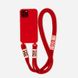 Чехол для iPhone 14 Pro Max Crossbody Case + ремешок Red