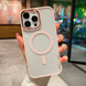 Чехол для iPhone 13 Pro Max Matte Acrylic MagSafe Pink Sand