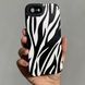 Чохол для iPhone 7 / 8 / SE 2020 Rubbed Print Silicone Zebra