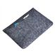 Чехол - конверт из войлока для MacBook Pro/Air 13" dark grey