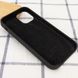 Чохол silicone case for iPhone 12 mini (5.4") (Чорний / Black)