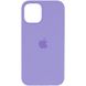 Чохол Silicone Case (AA) для Apple iPhone 12 Pro Max (6.7 ") (Бузковий / Dasheen)