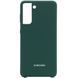 Чохол Silicone Cover (AA) для Samsung Galaxy S21 (Зелений / Pine green)