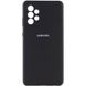 Чехол Silicone Cover Full Camera (AA) для Samsung Galaxy A53 5G (Черный / Black)