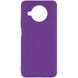 Чохол Silicone Cover Full without Logo (A) для Xiaomi Mi 10T Lite / Redmi Note 9 Pro 5G (Фіолетовий / Purple)