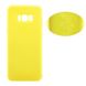 Silicone Case Full for Samsung S8 Yellow