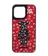 Чехол для iPhone 13 Pro Brand 3d Bear Red