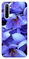 Чехол для Realme 6 PandaPrint Фиолетовый сад цветы