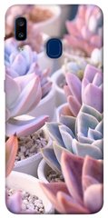 Чохол для Samsung Galaxy A20 / A30 PandaPrint Ехеверія 2 квіти