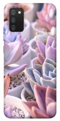 Чехол для Samsung Galaxy A02s PandaPrint Эхеверия 2 цветы