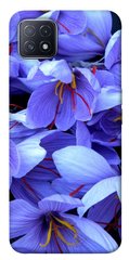 Чохол для Oppo A73 PandaPrint Фіолетовий сад квіти
