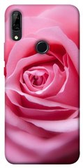 Чехол для Huawei P Smart Z PandaPrint Розовый бутон цветы