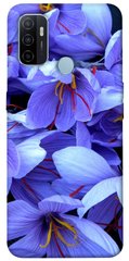 Чехол для Oppo A53 / A32 / A33 PandaPrint Фиолетовый сад цветы