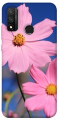 Чехол для Huawei P Smart (2020) PandaPrint Розовая ромашка цветы