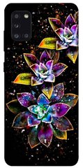Чехол для Samsung Galaxy A31 PandaPrint Цветы цветы