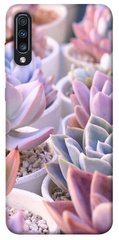 Чехол для Samsung Galaxy A70 (A705F) PandaPrint Эхеверия 2 цветы