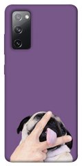 Чехол для Samsung Galaxy S20 FE PandaPrint Мопс животные