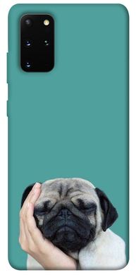 Чехол для Samsung Galaxy S20+ PandaPrint Спящий мопс животные