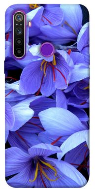 Чехол для Realme 5 PandaPrint Фиолетовый сад цветы