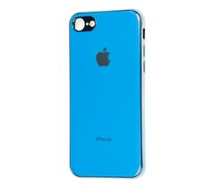 Чохол для iPhone 7/8 Silicone case (TPU) блакитний