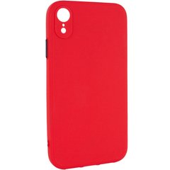 Чехол TPU Square Full Camera для Apple iPhone XR (6.1"") Красный