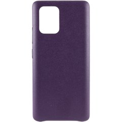 Кожаный чехол AHIMSA PU Leather Case (A) для Samsung Galaxy S10 Lite (Фиолетовый)