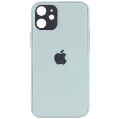 TPU+Glass чохол GLOSSY Logo Full camera для Apple iPhone 12 mini (5.4") (М'ятний)