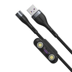 Кабель Baseus Combo Micro USB/Lightning/Type-c Zinc Magnetic Safe Fast Charging Data Cable |1m, 5A| (CA1T3-B02) Black, Black