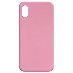 Силиконовый чехол Candy для Apple iPhone XR (6.1"") Розовый