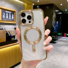 Чехол для iPhone 11 Open Shining With MagSafe Gold