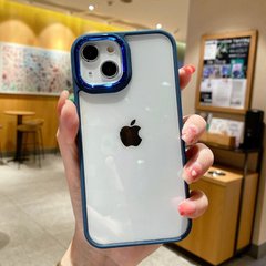 Чохол для iPhone 14 PRO MAX Crystal Case (LCD) Dark Blue
